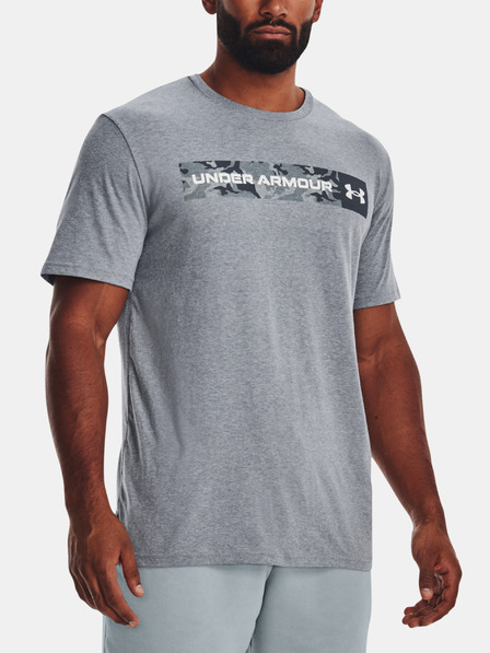 Under Armour Férfi póló Under Armour UA CAMO CHEST STRIPE SS