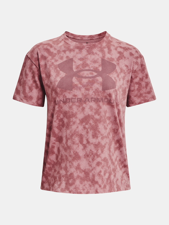 Under Armour Női póló Under Armour UA LOGO AOP HEAVYWEIGHT SS