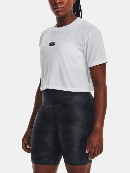 Under Armour Női póló Under Armour UA BRANDED LOGO CROP SS
