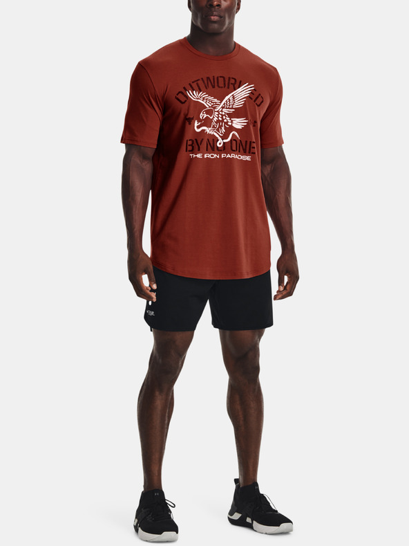 Under Armour Férfi póló Under Armour UA Project Rock Outworked SS