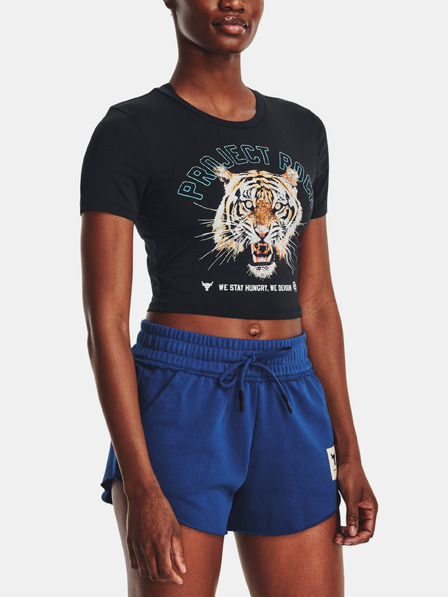 Under Armour Női póló Under Armour Pjt Rck Stay Hungry Crop SS