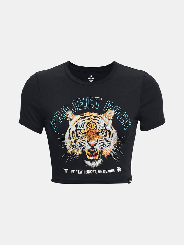 Under Armour Női póló Under Armour Pjt Rck Stay Hungry Crop SS