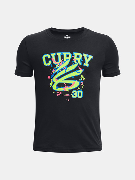 Under Armour Fiú póló Under Armour UA CURRY LOGO SS