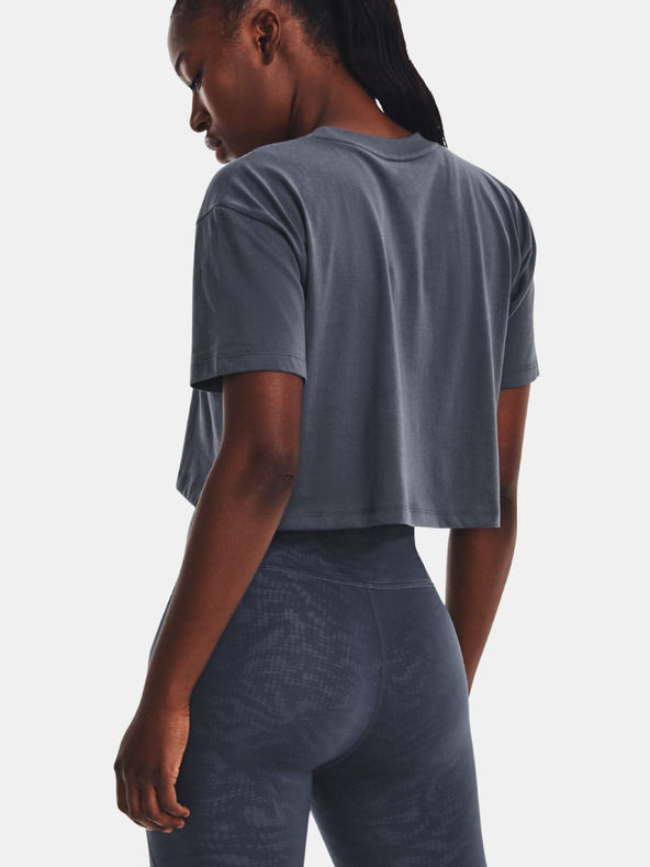 Under Armour Női póló Under Armour UA BRANDED LOGO CROP SS