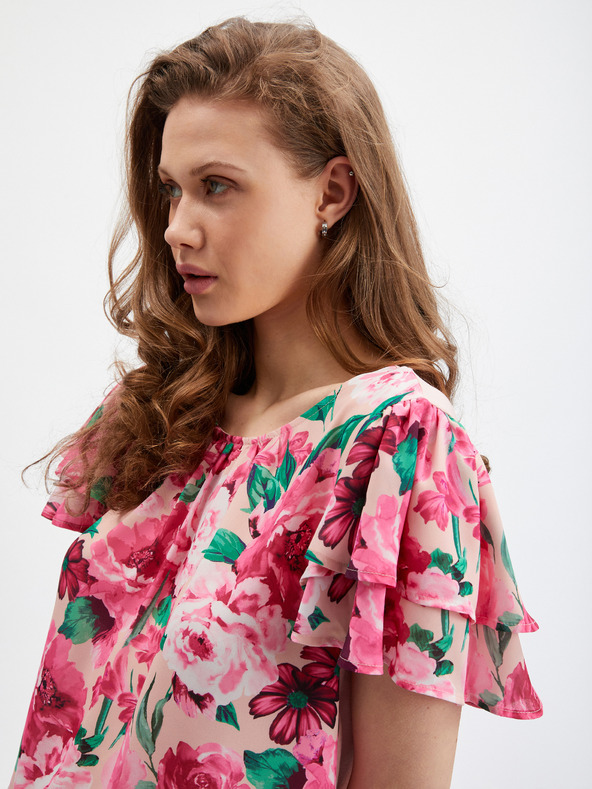 Orsay ORSAY rózsaszín női blúz virágokkal