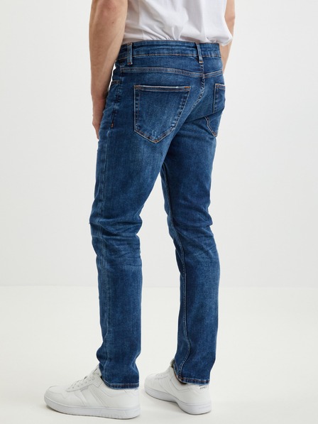 ONLY & SONS Sötétkék férfi slim fit farmernadrág ONLY & SONS Loom