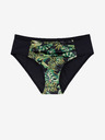 DORINA Zöld és fekete női mintás bikini alsó DORINA Kano DORINA Kano