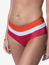 DORINA Narancssárga és rózsaszín női csíkos bikini alsó DORINA Lawaki