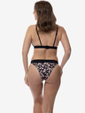 DORINA Rózsaszín és fekete női mintás bikinifelső DORINA Lagos Lagos