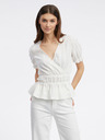 Orsay ORSAY fehér női mintás blúz ORSAY