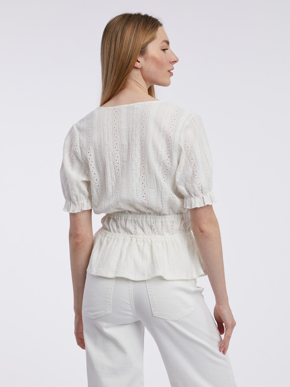 Orsay ORSAY fehér női mintás blúz ORSAY