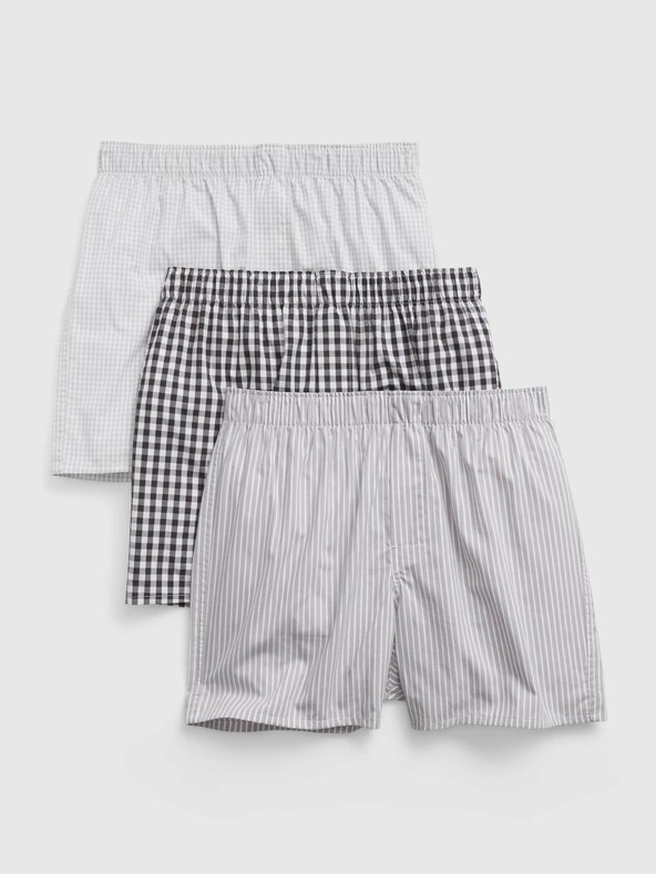 GAP Pamut boxeralsók, 3 pár GAP