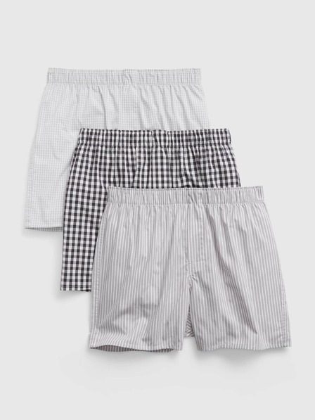 GAP Pamut boxeralsók, 3 pár GAP