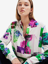 Desigual Zöld-fehér női mintás ing Desigual Trieste Trieste