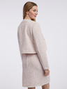 Orsay ORSAY világos roszaszín női tweed blézer