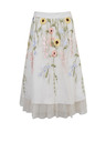 Orsay ORSAY krémszínű női virágos midi szoknya
