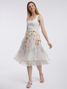 Orsay ORSAY krémszínű női virágos midi szoknya