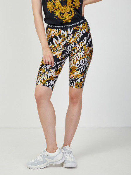 Versace Jeans Couture Versace Jeans Couture sárga-fekete női mintás rövid leggings