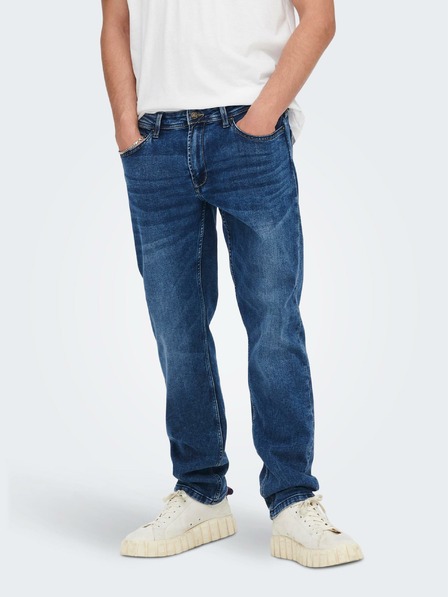 ONLY & SONS Kék karcsúsított farmer ONLY & SONS Weft