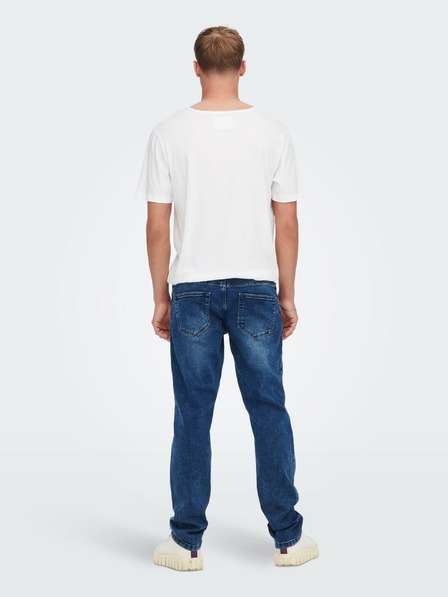 ONLY & SONS Kék karcsúsított farmer ONLY & SONS Weft