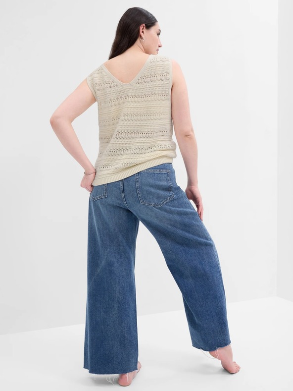 GAP Horgolt top ujjatlan GAP