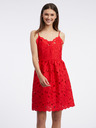 Orsay ORSAY piros női csipkeruha