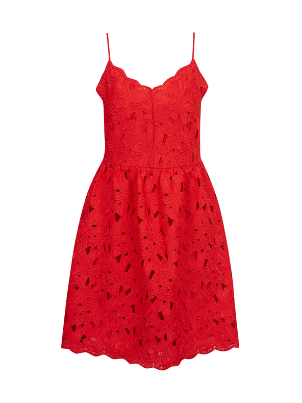 Orsay ORSAY piros női csipkeruha