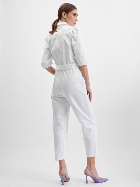 Orsay ORSAY fehér női farmer overall