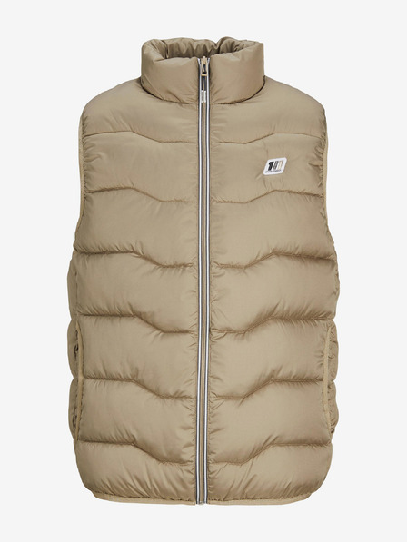 Jack & Jones Jack & Jones Sky férfi bézs színű steppelt mellény