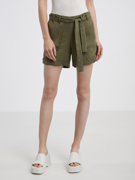 CAMAIEU Khaki női rövidnadrág CAMAIEU