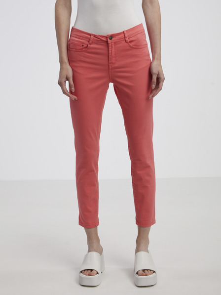 CAMAIEU Korallszínű női skinny fit farmer CAMAIEU