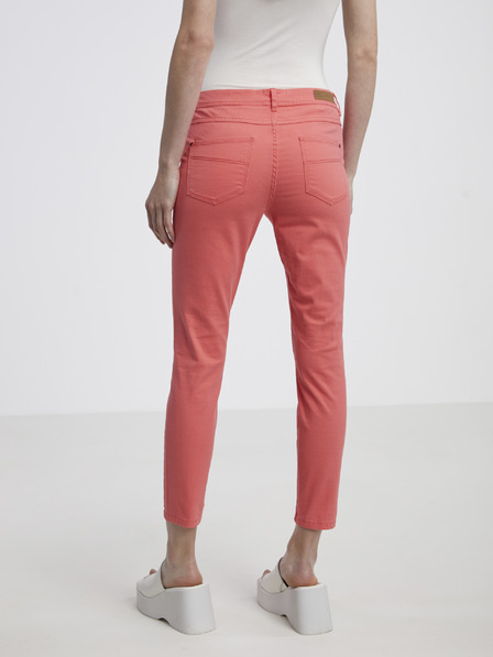 CAMAIEU Korallszínű női skinny fit farmer CAMAIEU