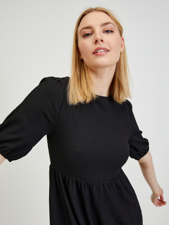 Orsay ORSAY fekete basic női ruha