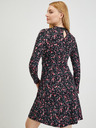 Orsay ORSAY fekete virágmintás női ruha