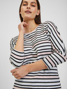 Orsay ORSAY világoskék csíkos női póló