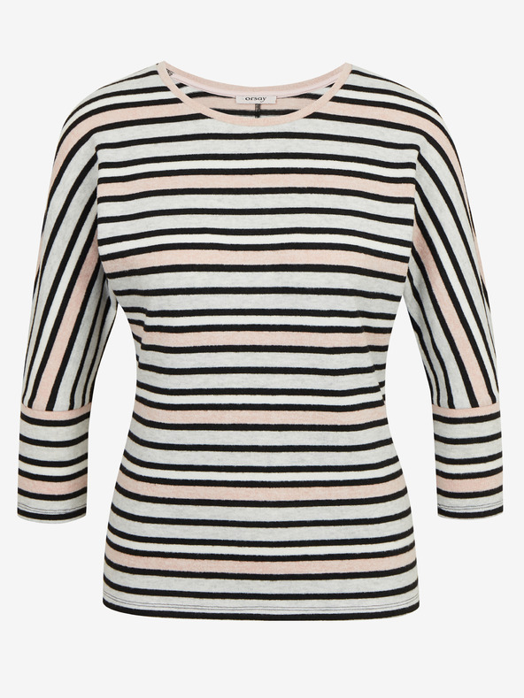 Orsay ORSAY világoskék csíkos női póló