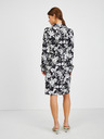Orsay ORSAY fehér-fekete virágmintás női ruha