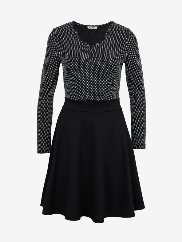 Orsay ORSAY fekete mintás női ruha