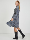 Orsay ORSAY kék -fehér mintás női ruha