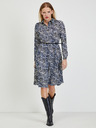 Orsay ORSAY kék -fehér mintás női ruha