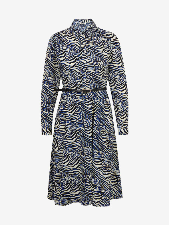 Orsay ORSAY kék -fehér mintás női ruha