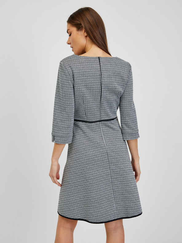 Orsay ORSAY fehér-piros mintás női ruha