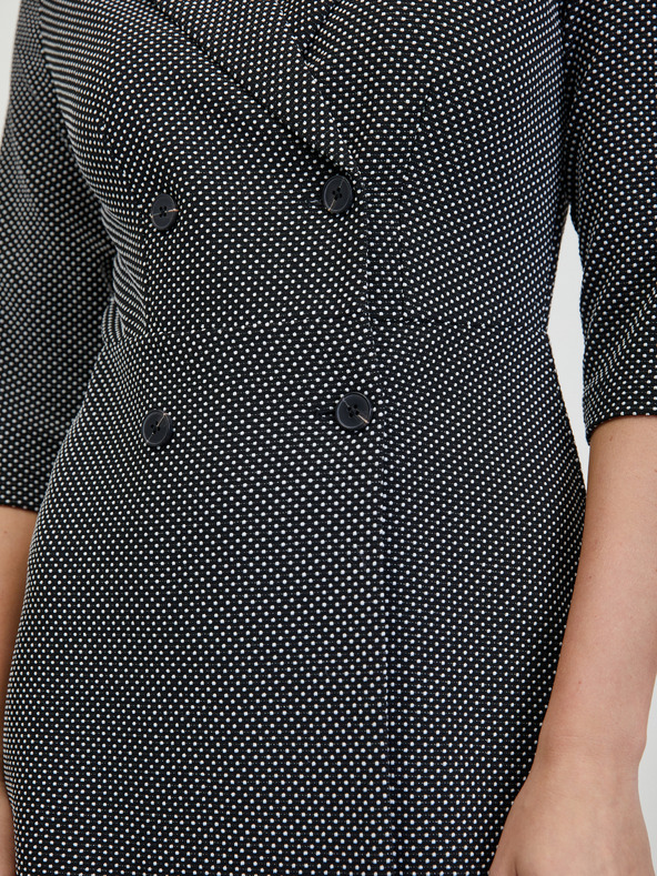 Orsay ORSAY fehér-piros mintás női ruha