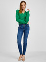 Orsay ORSAY zöld gyapjúval kevert anyagú női kardigán