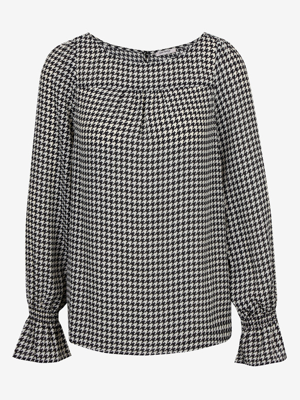 Orsay ORSAY fekete-fehér mintás női blúz