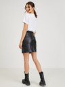 Orsay ORSAY fekete műbőr női szoknya