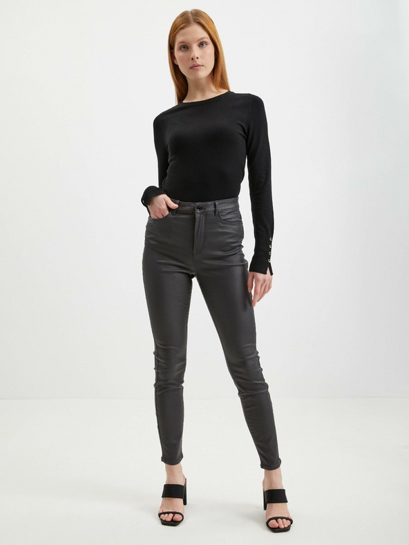 Orsay ORSAY szürke műbőr női nadrág