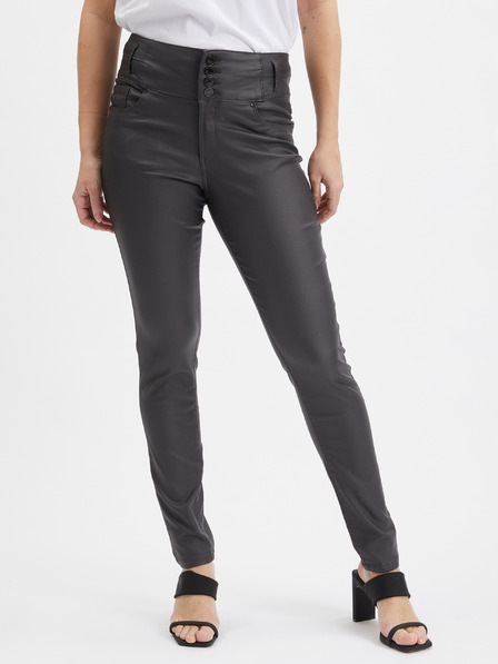 Orsay ORSAY sötét szürke női skinny fit nadrág