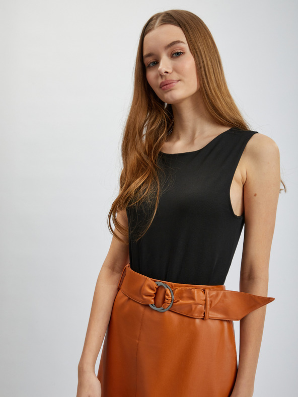 Orsay ORSAY barna műbőr női ceruzaszoknya