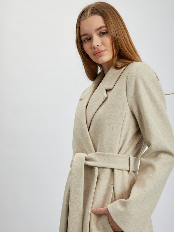 Orsay ORSAY bézs színű női télikabát